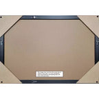 41"x29" Non-Beveled Wood Bathroom Wall Mirror, Fleur Champagne Silver Frame, Wall Mounted