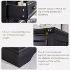 46 Farmhouse 5 Drawers Dresser for Bedroom, Tall Wood Chest of Drawers with Natural Texture for Bedroom, Living Room