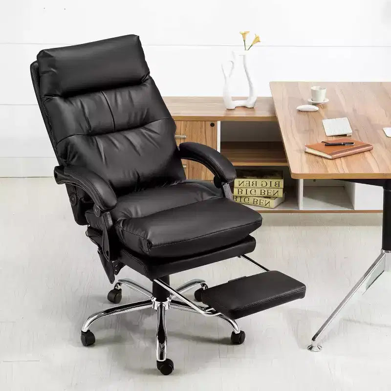 Executive 4-Point Massage Office Chair with Footrest