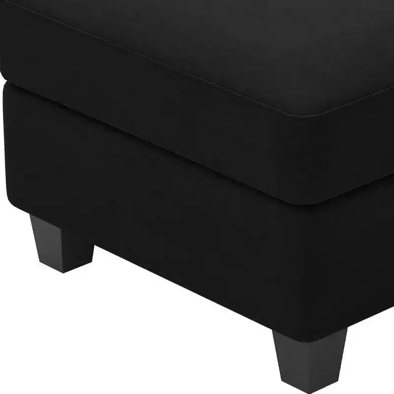 25 Velvet Storage Ottoman