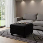 25 Velvet Storage Ottoman