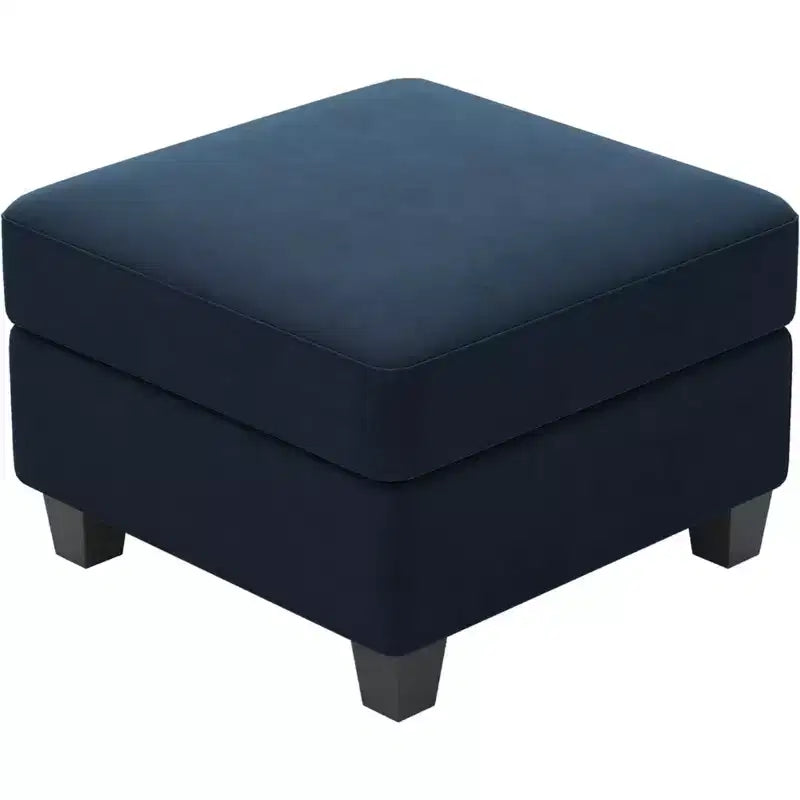 25 Velvet Storage Ottoman