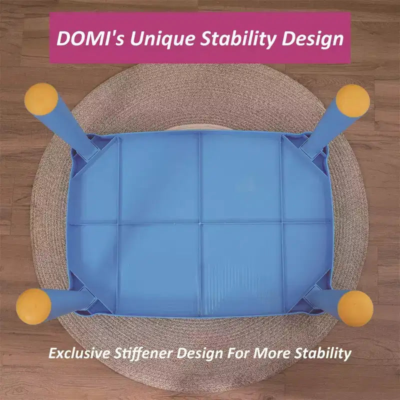 Children's Activity Table for Classroom and Home, Lightweight Rectangular Kids Table with Rounded Corners