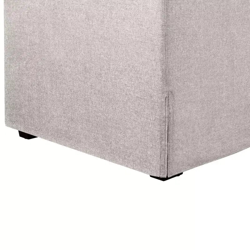 Queen Size Pullout Sofa Bed, Linen Convertible Couch with Innerspring Mattress, Seats 3