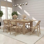 Set of 2 Cane Rattan Folding Chairs, Solid Wood Frame, Woven Back, No Assembly