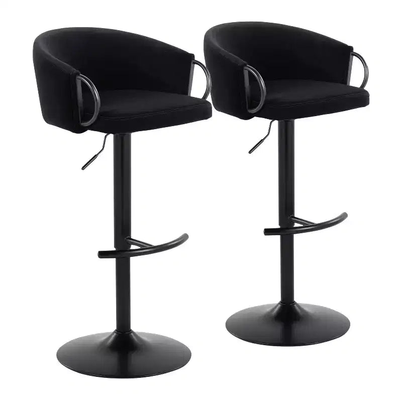 Set of 2 Adjustable Barstools