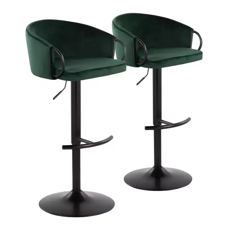 Set of 2 Adjustable Barstools