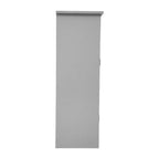 Bathroom Storage Cabinet Organizer with Magnetic Closure Door, In-Cabinet Adjustable Shelf, and Upper Open Shelf