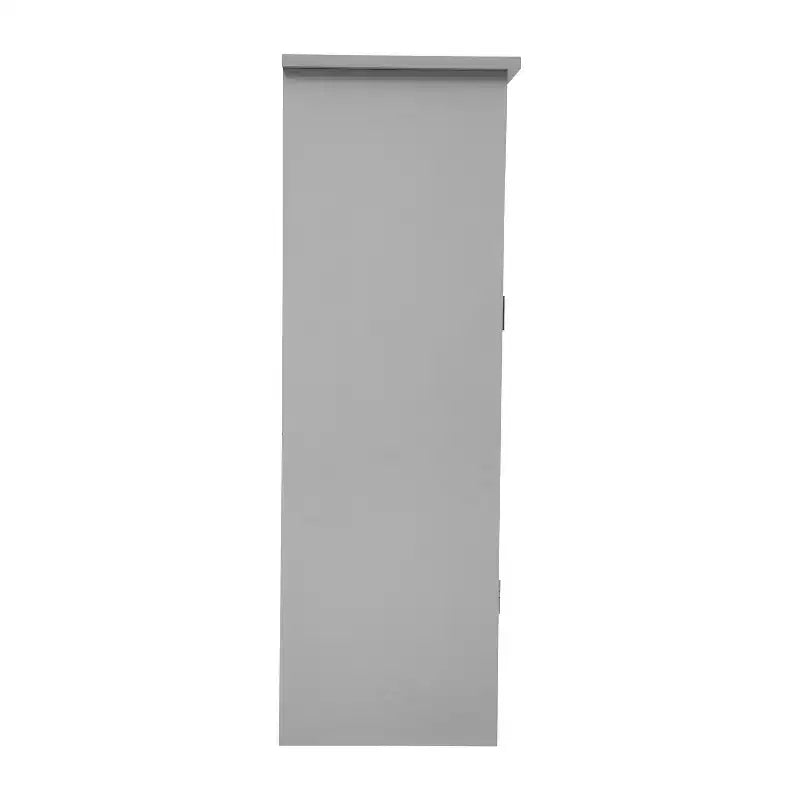 Bathroom Storage Cabinet Organizer with Magnetic Closure Door, In-Cabinet Adjustable Shelf, and Upper Open Shelf