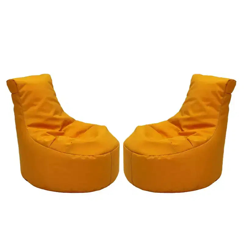 2-Pack Kids' Bean Bags, Indoor/Outdoor Polystyrene Fill Olefin Fabric Seat, Holds 150 lbs