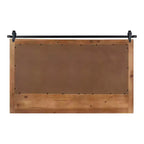 42x27" Framed Wall Mirror with Bottom Shelf and Hooks, Plastic Frame, Wall Mount