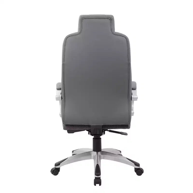 Executive Hinged Armchair, High-Back Office Chair with Lumbar Support, Swivel, Adjustable Height & Tilt