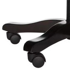 Upholstered Swivel Desk Chair with Padded Seat and Back, Adjustable Height, Casters, Viscose Blend