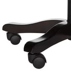 Upholstered Swivel Desk Chair with Padded Seat and Back, Adjustable Height, Casters, Viscose Blend