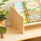 Tabletop Book Browser - Natural: Kids Classroom and Playroom Book Display and Book Storage